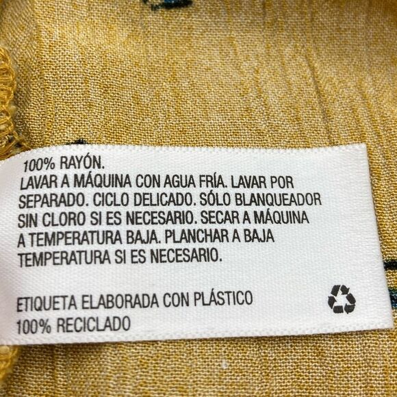 Knox Rose 100% Rayon Floral Mini Dress M - Picture 7 of 8